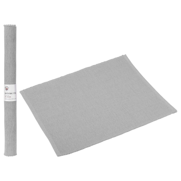 Mata stołowa 35x45cm stony grey RAVI